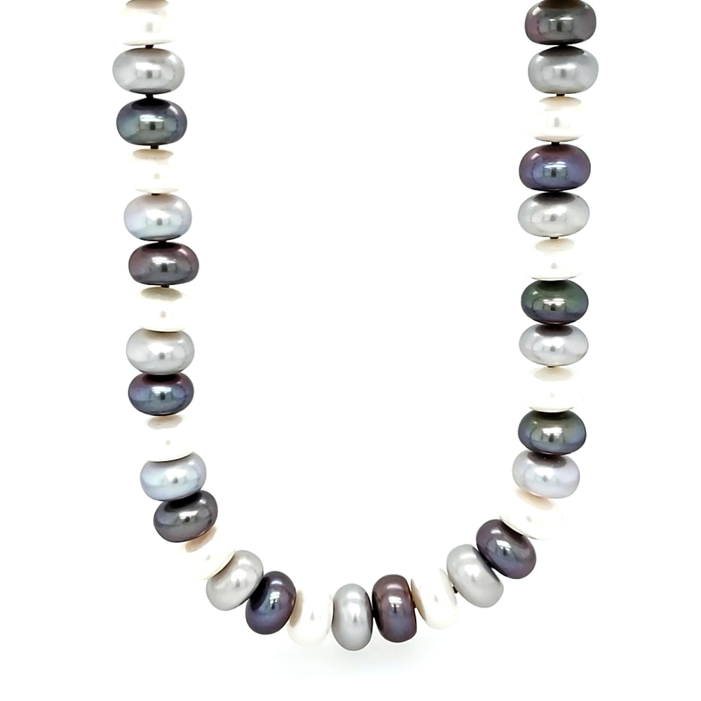 ⚫ Freshwater Cultured Pearl Necklace